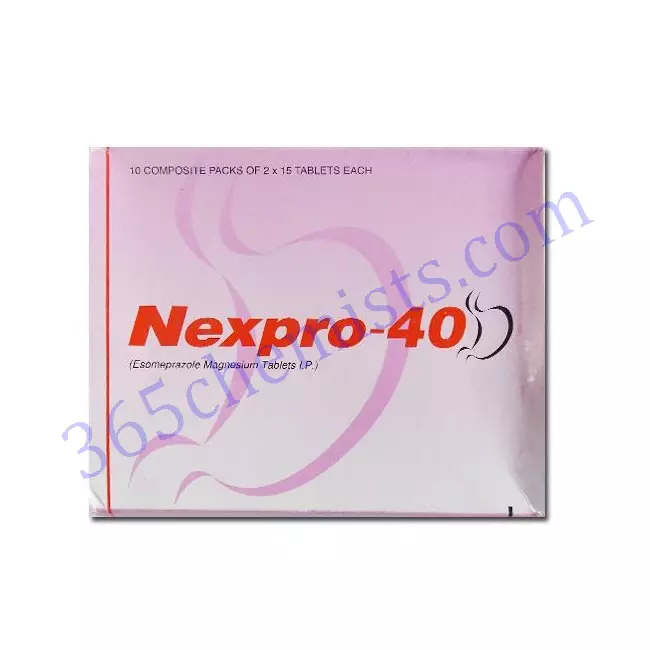 Nexpro-40-Esomeprazole-Magnesium-Tablets Nexpro-40-Esomeprazole-Magnesium-Tablets