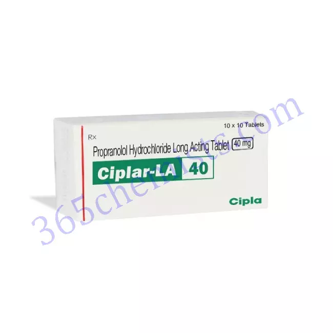 Ciplar-La-40-Propranolol-Hydrochloride-Tablets-40mg Ciplar-La-40-Propranolol-Hydrochloride-Tablets-40mg