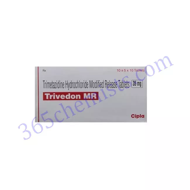 Trivedon-MR-Trimetazidine-Tablets-35mg Trivedon-MR-Trimetazidine-Tablets-35mg