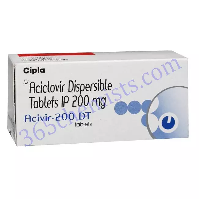 Acivir-200-DT-Aciclovir- Dispersible-Tablets-200mg Acivir-200-DT-Aciclovir- Dispersible-Tablets-200mg