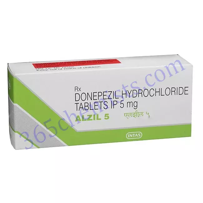 Alzil-5-Donepezil-Hydrochloride-Tablets-5mg Alzil-5-Donepezil-Hydrochloride-Tablets-5mg