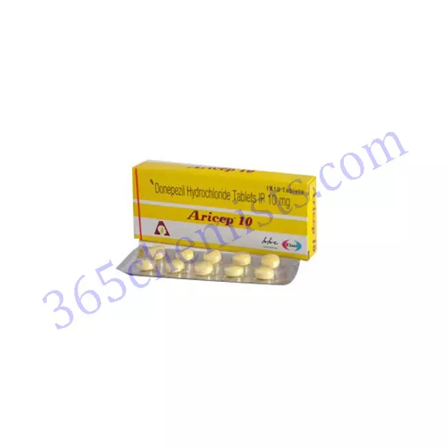 Aricep-10-Donepezil-Tablets-10mg Aricep-10-Donepezil-Tablets-10mg