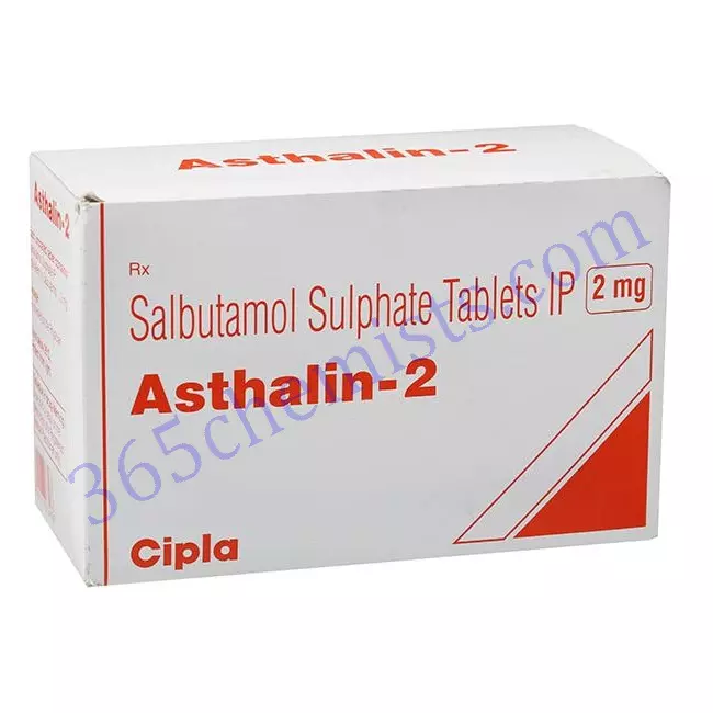 Asthalin-2-Salbutamol-Tablets-2mg Asthalin-2-Salbutamol-Tablets-2mg