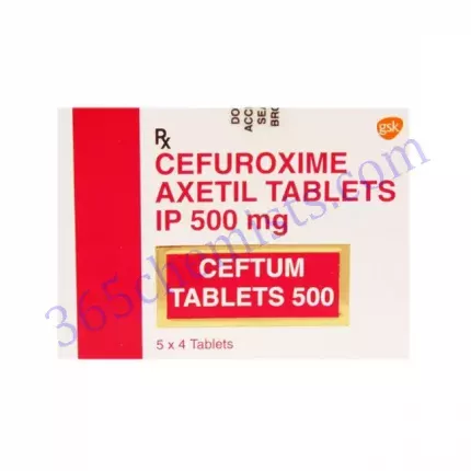 CEFTUM 500 MG TABLET 4