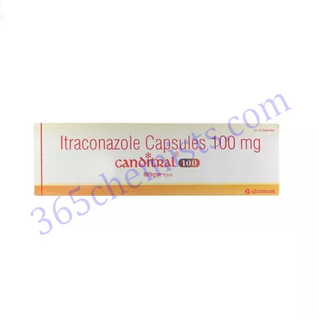 Canditral-100-Itraconazole-Capsule-100mg Canditral-100-Itraconazole-Capsule-100mg