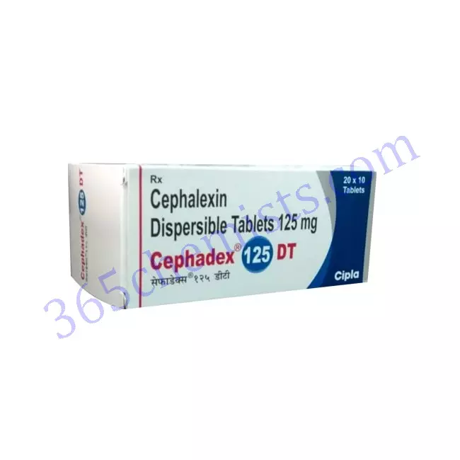 Cephadex-DT-125-Cephalexin-Tablets-125mg Cephadex-DT-125-Cephalexin-Tablets-125mg
