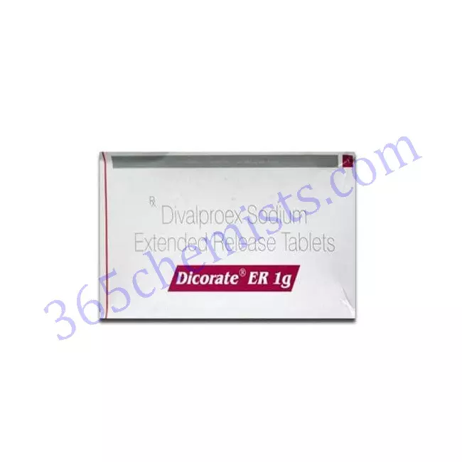 Dicorate-ER-1gm-Divalproex-Sodium-Extended-Tablets-1000mg Dicorate-ER-1gm-Divalproex-Sodium-Extended-Tablets-1000mg