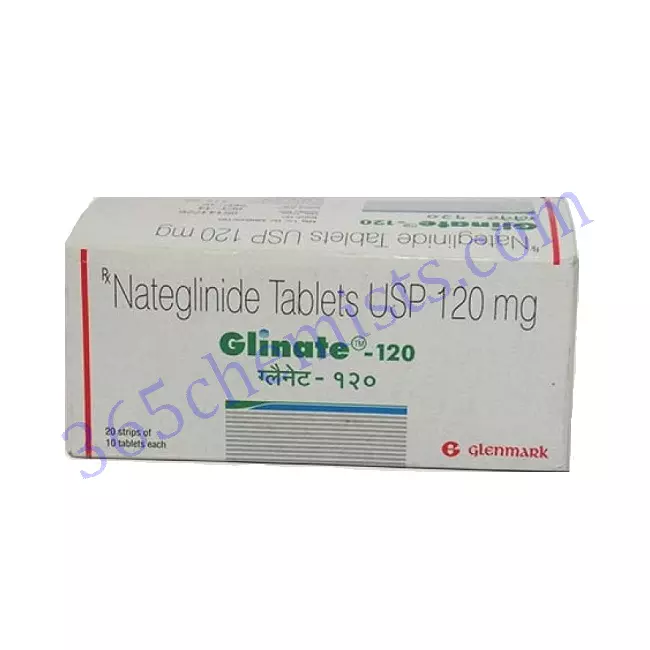 Glinate-120-Nateglinide-Tablets-120mg Glinate-120-Nateglinide-Tablets-120mg