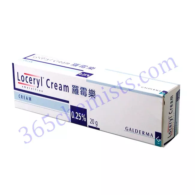 Loceryl-0.25%-Amorolfine-Cream-20gm Loceryl-0.25%-Amorolfine-Cream-20gm