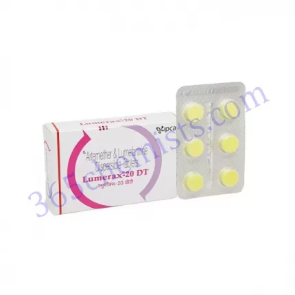 Lumerax-20-DT-Artemether & Lumefantrine-Tablets-20mg