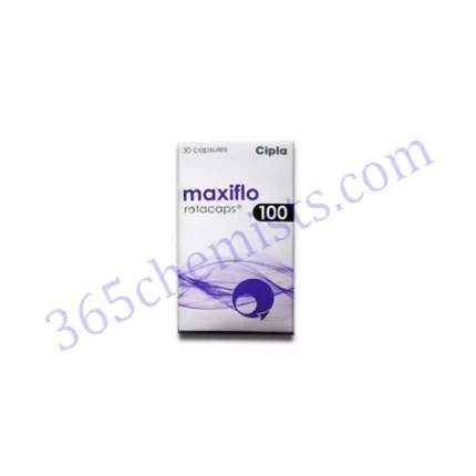 Maxiflo Rotacaps-100-Fluticasone- formoterol-100mcg