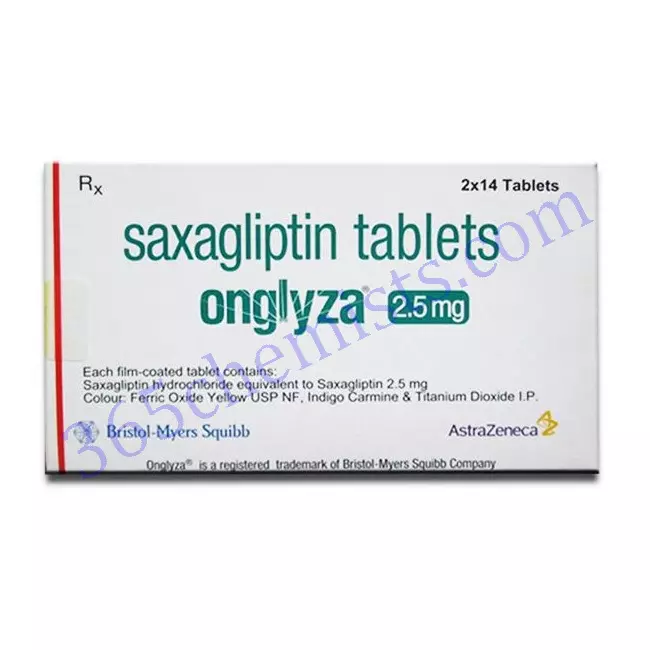 Onglyza-2.5mg-Saxagliptin-Tablets Onglyza-2.5mg-Saxagliptin-Tablets