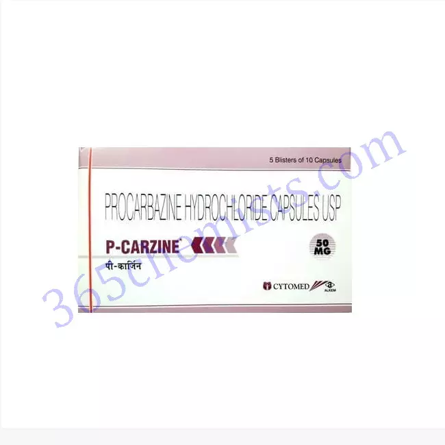 P-Carzine-Procarbazine-Capsules-50mg P-Carzine-Procarbazine-Capsules-50mg