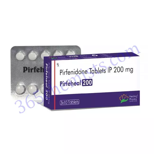 Pirfeheal-200-Pirfenidone-Tablets-200mg Pirfeheal-200-Pirfenidone-Tablets-200mg