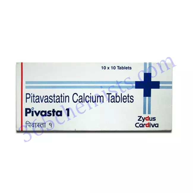 Pivasta-1-Pitavastatin-Tablets-1mg Pivasta-1-Pitavastatin-Tablets-1mg