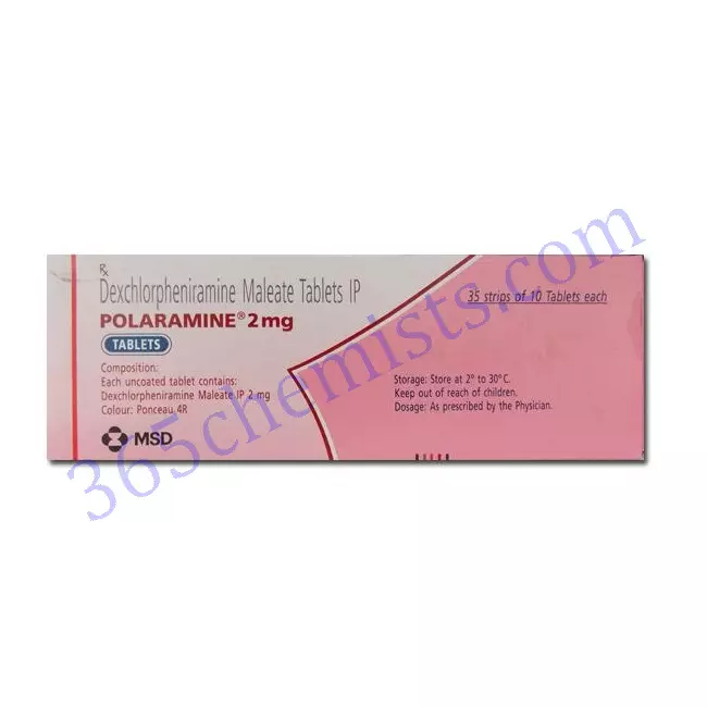 Polaramine-2mg-Dexchlorpheniramine-Tablets Polaramine-2mg-Dexchlorpheniramine-Tablets