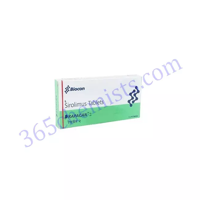 Rapacan-2-Sirolimus-Tablets-2mg Rapacan-2-Sirolimus-Tablets-2mg