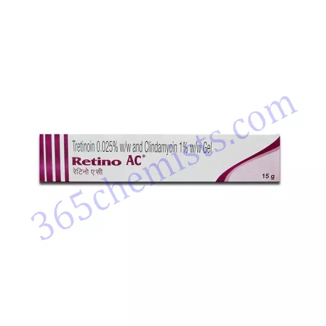 Retino-AC-Gel-0.025%-Tretinoin-Clindamycin-15gm Retino-AC-Gel-0.025%-Tretinoin-Clindamycin-15gm