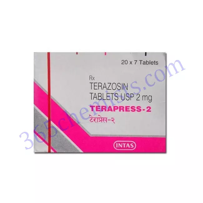 Terapress-2-Terazosin-Tablets-2mg Terapress-2-Terazosin-Tablets-2mg