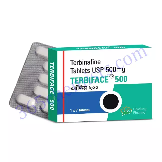 Terbiface-500-Terbinafine-Tablets-500mg Terbiface-500-Terbinafine-Tablets-500mg