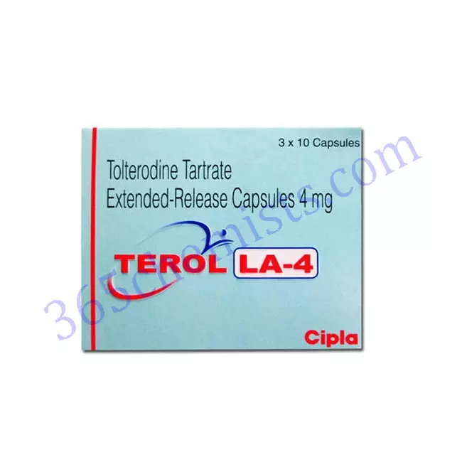 Terol-LA-4-Tolterodine-Tartrate-Capsules-4mg Terol-LA-4-Tolterodine-Tartrate-Capsules-4mg