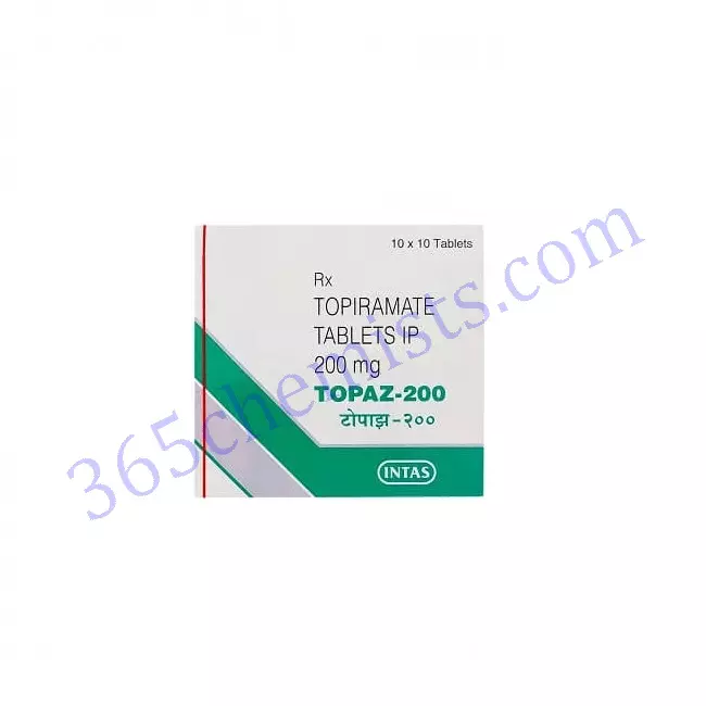 Topaz-200-Topiramate-Tablets-200mg Topaz-200-Topiramate-Tablets-200mg