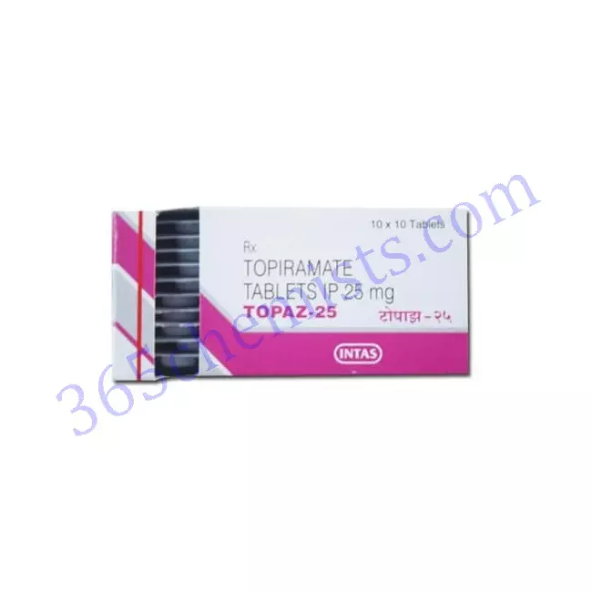 Topaz-25-Topiramate-Tablets-25mg Topaz-25-Topiramate-Tablets-25mg