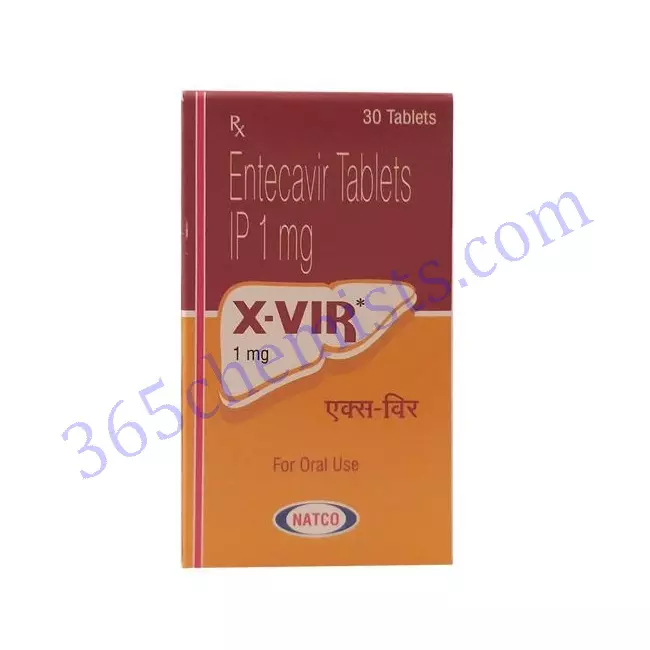 X-VIR 1MG TAB. X-VIR 1MG TAB.