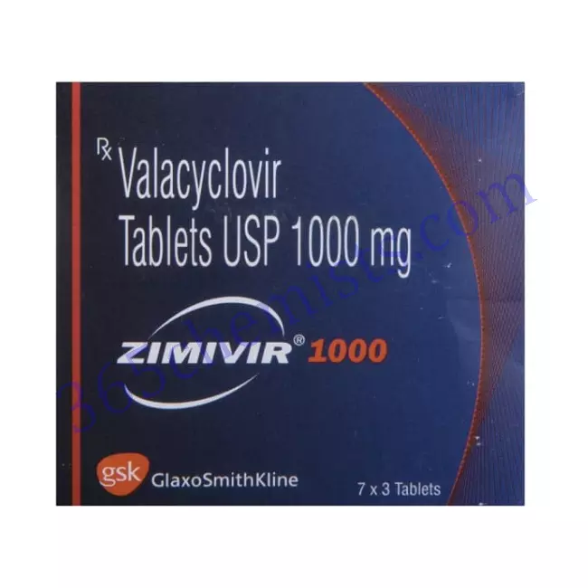Zimivir-1000-Valacyclovir-1000mg Zimivir-1000-Valacyclovir-1000mg