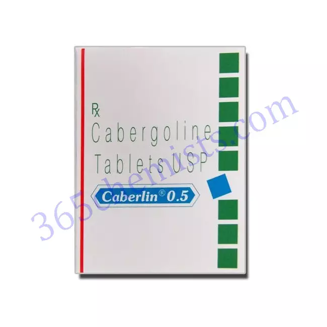 Caberlin-0.5-Cabergoline-Tablets-0.5mg Caberlin-0.5-Cabergoline-Tablets-0.5mg