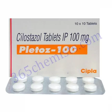 Pletoz-100-Cilostazol-Tablet-100mg