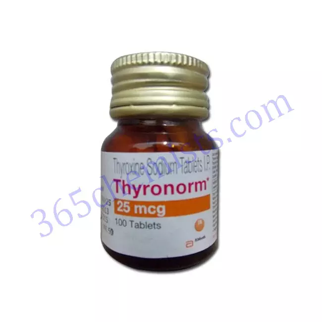 Thyronorm-25mcg-Thyroxine-Sodium-Tablets Thyronorm-25mcg-Thyroxine-Sodium-Tablets