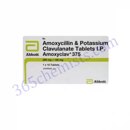 AMOXYCLAV 375MG TABLET 10'S