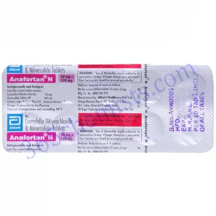 ANAFORTAN N TAB 10 TAB