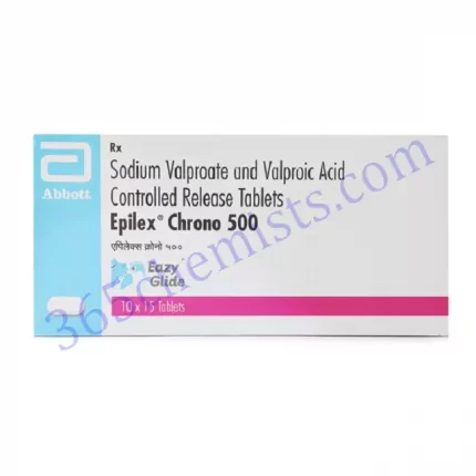 EPILEX CHRONO 500 500MG TABLET 15