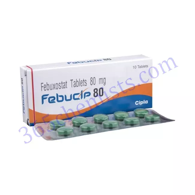 FEBUCIP 80 TAB 10 FEBUCIP 80 TAB 10