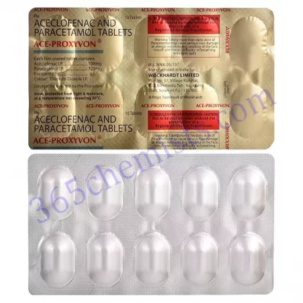 ACE-PROXYVON 100MG TAB 10 TAB