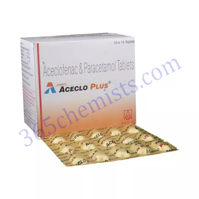 ACECLO PLUS 100+325 MG TABLET 15 ACECLO PLUS 100+325 MG TABLET 15