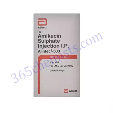 ALINFEC 500 MG INJ 2 ML