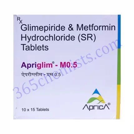 APRIGLIM M 0.5 TAB 10 TAB
