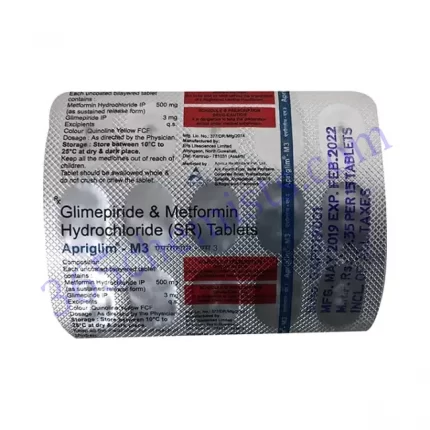 APRIGLIM M3 TAB 15 TAB