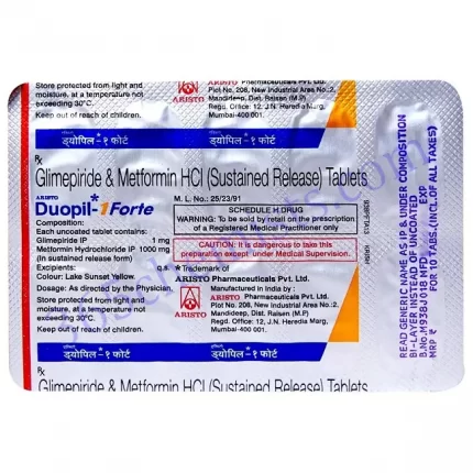 ARISTO DUOPIL 1 FORTE TAB 10 TAB