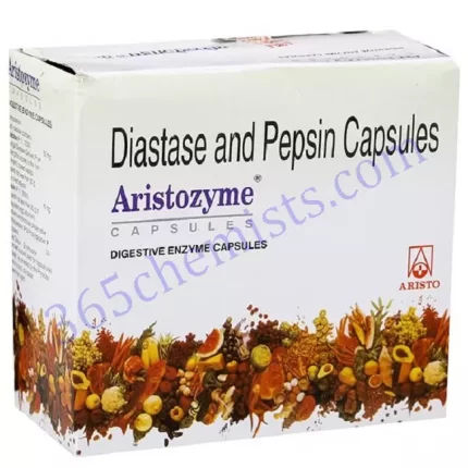 ARISTOZYME 10+50 MG CAPSULE 15