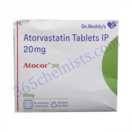 ATOCOR 20MG TABLET 15