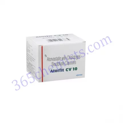 ATORFIT CV 10+75MG CAPSULES 15