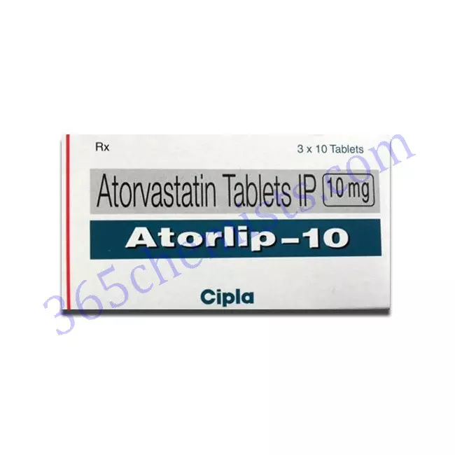 ATORLIP 10MG TABLET 15S ATORLIP 10MG TABLET 15S
