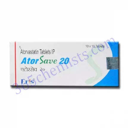ATORSAVE 20 MG TABLET 15