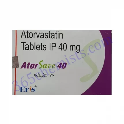 ATORSAVE 40MG TABLET 15S