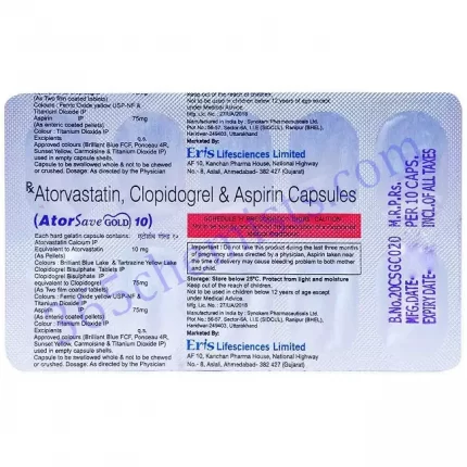 ATORSAVE GOLD 10 CAP 10