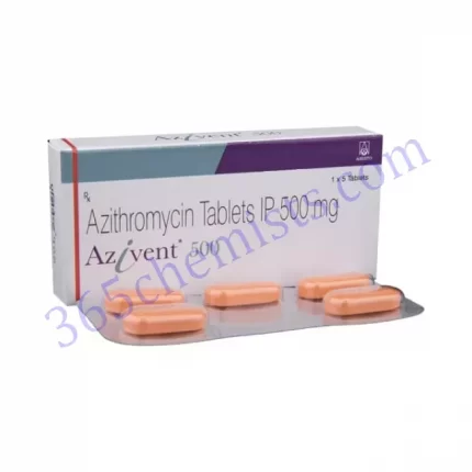 AZIVENT 500 MG TAB 5 TAB